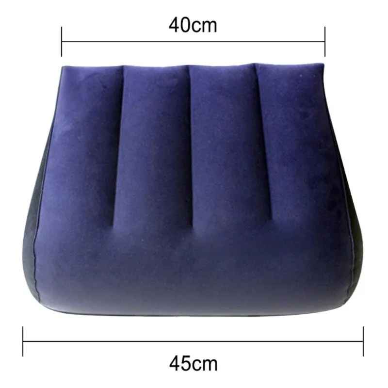 PVC Inflatable Climax Sex Magic Cushion Great Toys Furnitures Erotic Flocking Pillow Couple Sex Charm Pillow