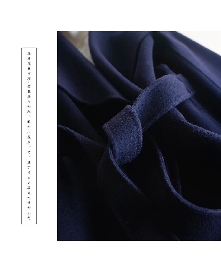 Wool Jacket Women Double Side Sheep Wool Coat Long Jackets For Ladies Elegant Winter Autumn Outwear Coats 2018 Loose Belt CH592 (4)