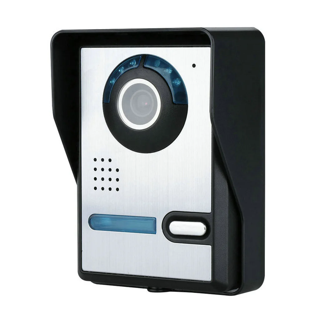 Горный Беспроводной Wi-Fi видео телефон двери домофон система ночного видения Водонепроницаемая камера с дождевиком HD 720P