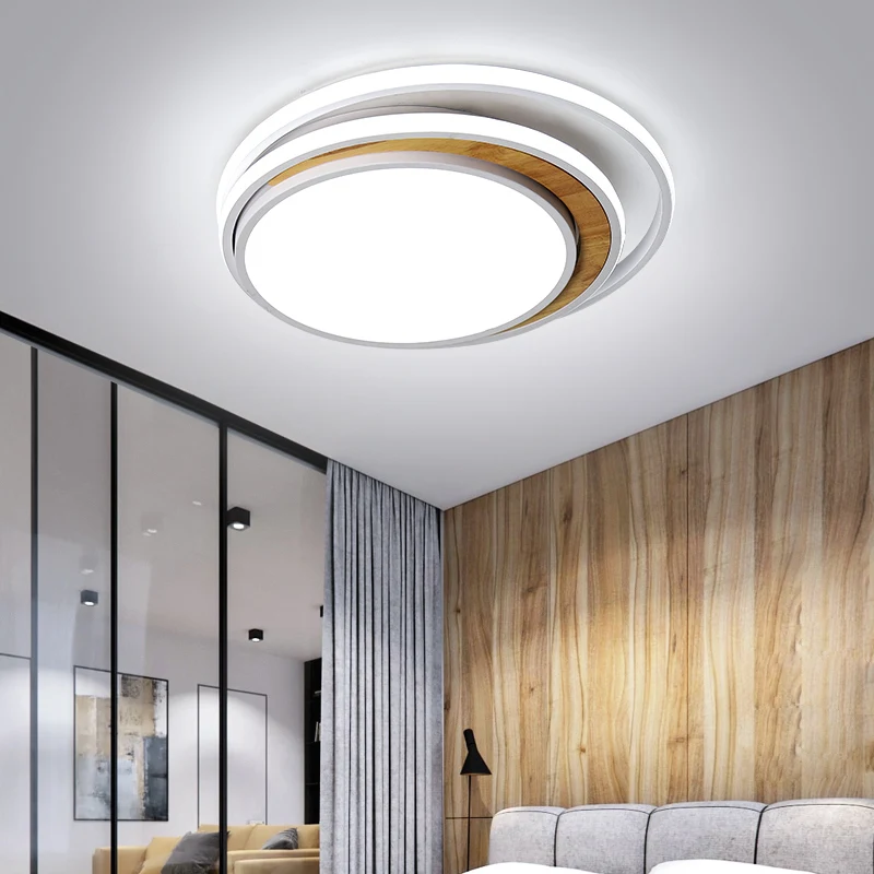 

Modern led chandeliers light black white lighting AC85-265V lightis for bedroom living room overhead fixtures chandelier lamp