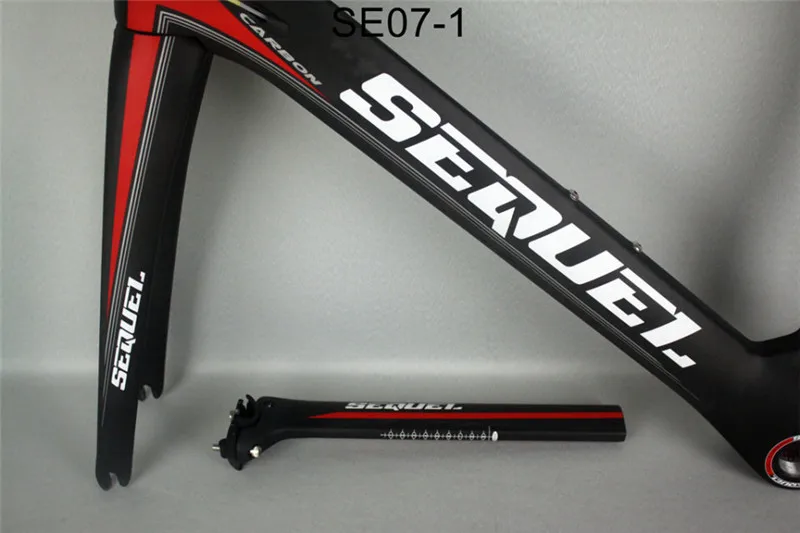 Flash Deal 2019 Seuqel DCRF07 carbon bike road frame T800 BB30/BSA OEM color carbon bicycle frame for high people 33 Flash Deal 2019 Seuqel DCRF07 carbon bike road frame T800 BB30/BSA OEM color carbon bicycle frame for high people 33