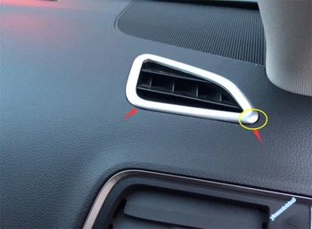 

Lapetus Front & Rear Air Conditioning AC Outlet Vent Cover Trim 4 Pcs ABS Fit For Subaru Outback 2015 2016 Auto Accessories