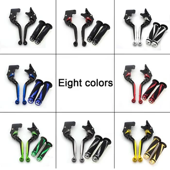 

For Kawasaki ZX10R/RR/KRT 2016 2017 2018 Aluminum Adjustable Folding Extendable Motorcycle Brake Clutch Levers & Handle Grips
