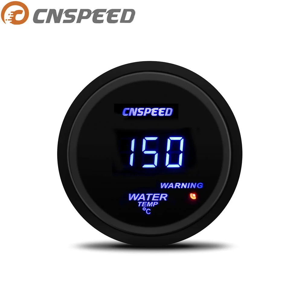 CNSPEED 2 &quot52 мм 40 120C Автомобильный датчик температуры воды с датчиком цифровой