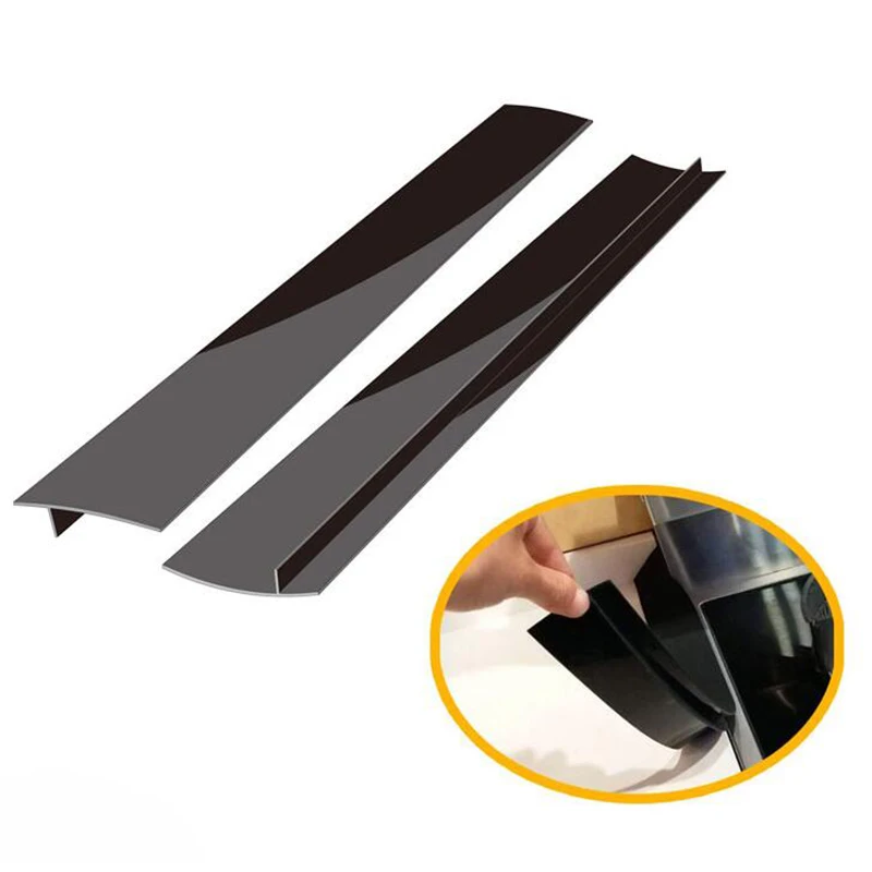 Updated Stove Counter Gap Cover Tape Oil and Grease Proof Sealing Stripe Silicone Guard Top Covers kitchen Helper | Дом и сад