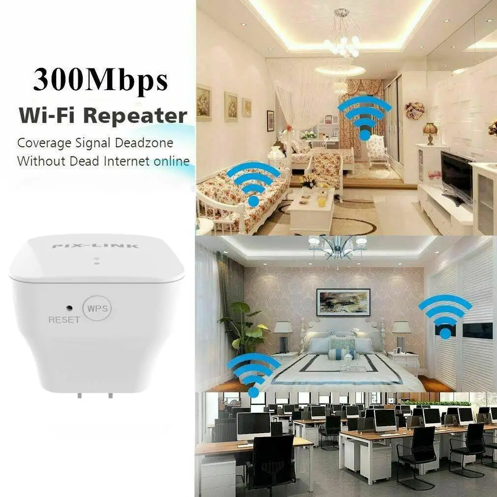 LEORY беспроводной WiFi ретранслятор Wifi удлинитель 300 Мбит/с усилитель WiFi 802.11N/B/G усилитель Wi fi Reapeter точка доступа