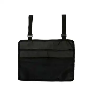 

Wheelchair Stroller Side Bag Accessories Pouch Arm Rest Bag Medical Folding Walker Holder Storage Organizer Scooter Bags