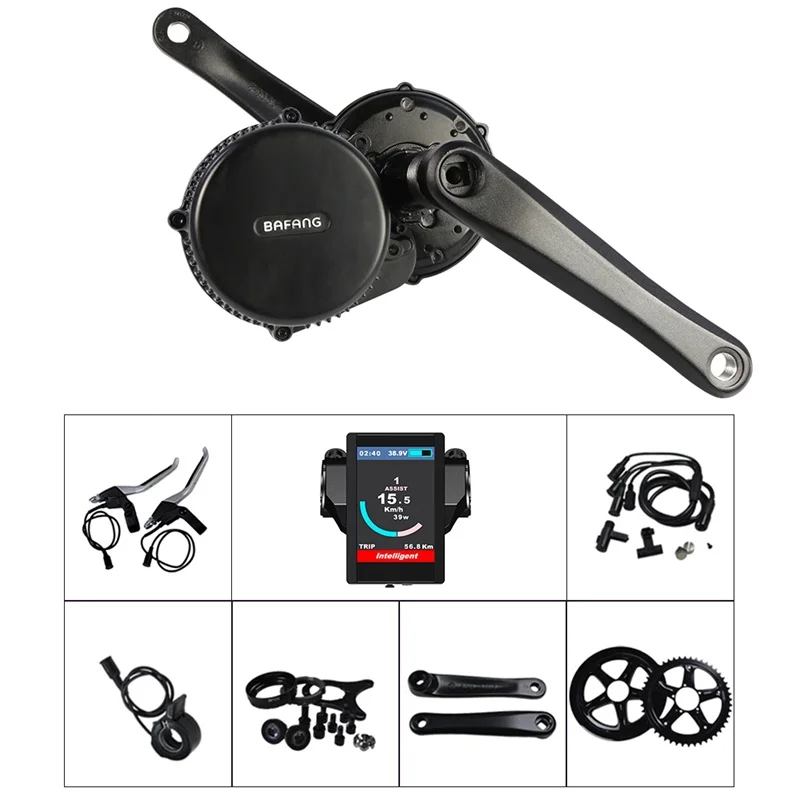 

2018 Bafang 8Fun BBS BBS01 BBS01B 36V 250W Electric Bicycle DIY Kit Mid Drive Motor Brushless Bike Mid Engine Conversion Kits
