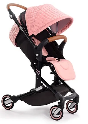 Портативный складной светильник Babysing с высоким весом, Ландшафтная коляска, детская коляска, детская коляска для новорожденных - Цвет: pink