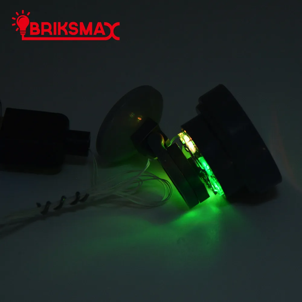 BRIKSMAX светодиодные строительные блоки со светодиодными лампами Красочные