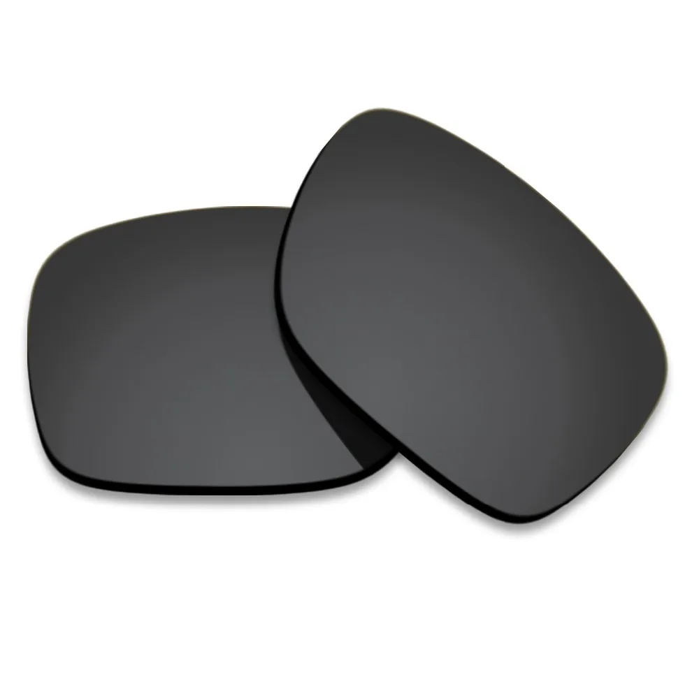 Black Replacement Lenses for Oakley Holbrook Sunglasses Frame (not polarized)