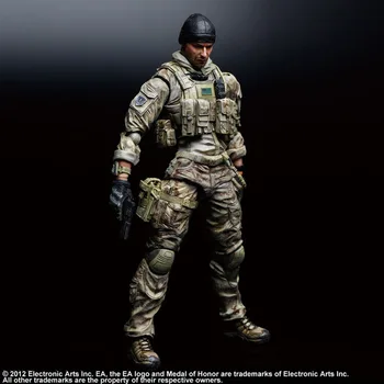 

PA Change Medal Of Honor: Warrior - Tom Pritch Action Figure Model Collection Car Decoration Kids Toy Gift