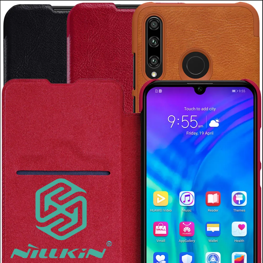 Nillkin Qin книга откидную крышку кожаный чехол для huawei Honor 10i 10 Lite|Чехлы-книжки| |