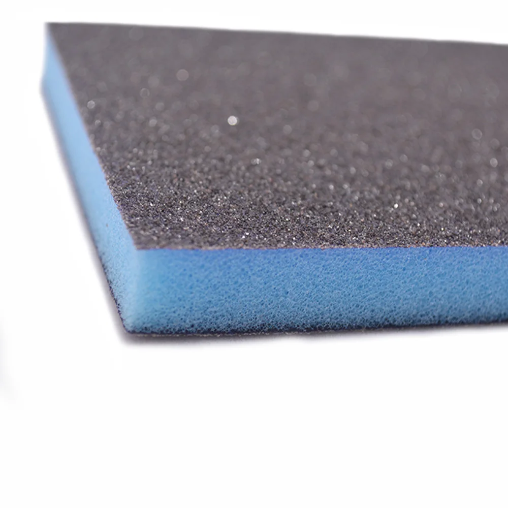 5PCS Sponge Sandpaper 120x100x12mm Drywall Polishing Sanding Sponge Block Grit 120 240 320 600 Double-Side sandpaper