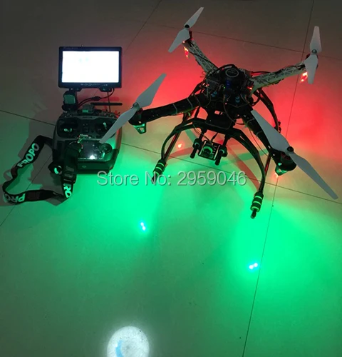 APM2.6 2 5 8 светодиодная навигационная подсветка TBS DISCOVERY BEC контроллер для F330 F450 F550 S500