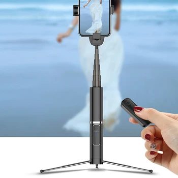 

Universal Portable Mobile Phone Holder Tripod Camera wireless 3.0 Bluetooth Selfie Stick Self-Timer Artifact Rod