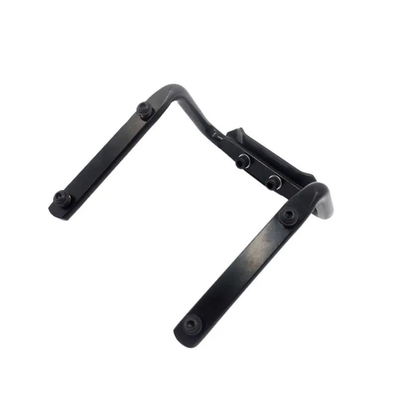 Bicycle Kettle Adapter MTB Bike Seat Post Back Double Water Bottle Holder Cage Rack Adapter installation two water bottle #2N09 (5)