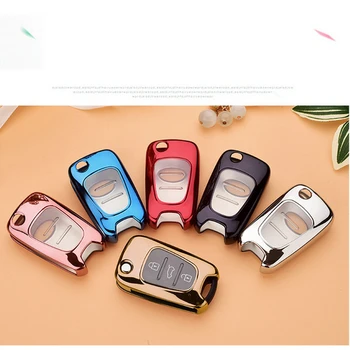 

10 set Car Remote Control Key Chain Case Cover For Hyundai I30/IX35/Accent/I20/Sonata For Kia K2/K5/Sportage L811