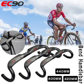 

Ec90 Genuine Original Newest Full Carbon Fiber Road Bike Handlebar Car Handle Racing Bend The Bicycle Handlebar