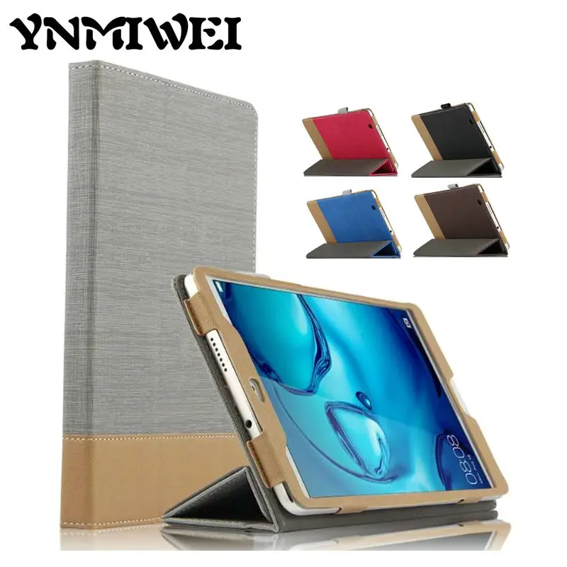

Ynmiwei Mediapad M3 Tablet PU Leather Case Cover Slim Fashion Stand Shell Skin Media Pad M3 8.4 BTV-DL09 Protective Fundas Skin