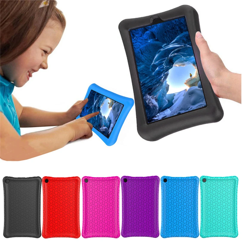 

Protective Shell Skin Silicone Case Cover For Amazon Kindle Fire HD 8 2017 A30