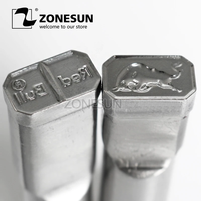 Goedkoop ZONESUN Bull Logo Aangepaste Snoep Suiker Melk Stempel Punch Sterven Mal Tablet Persmachine Punch Pers Sterven TDP 0 1. 5 3 5 voor Machine