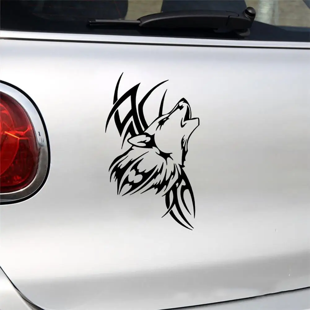 

Waterproof Tattoo Wolf Car Styling Stickers Vehicle Motorcycle Body Decal Decor