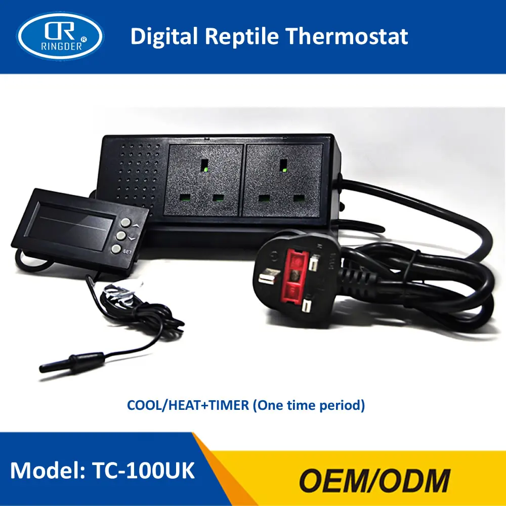 DIGITAL REPTILE THERMOSTAT TC-100 3