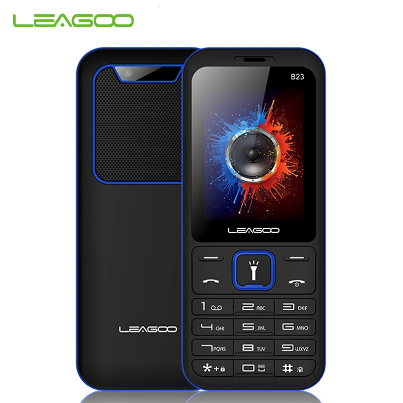 LEAGOO B23 функциональный телефон 2,4 ''усовершенствованный детский мини-телефон русская клавиатура 2G 32MB+ 32GB GSM Кнопка мобильный телефон