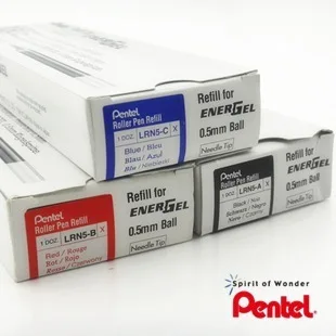 

Pen Refill Japan Pentel LRN5 Gel Pen Refill 5 Pcs Set Quick-drying Ink Suitable for BLN-105 / BLN75