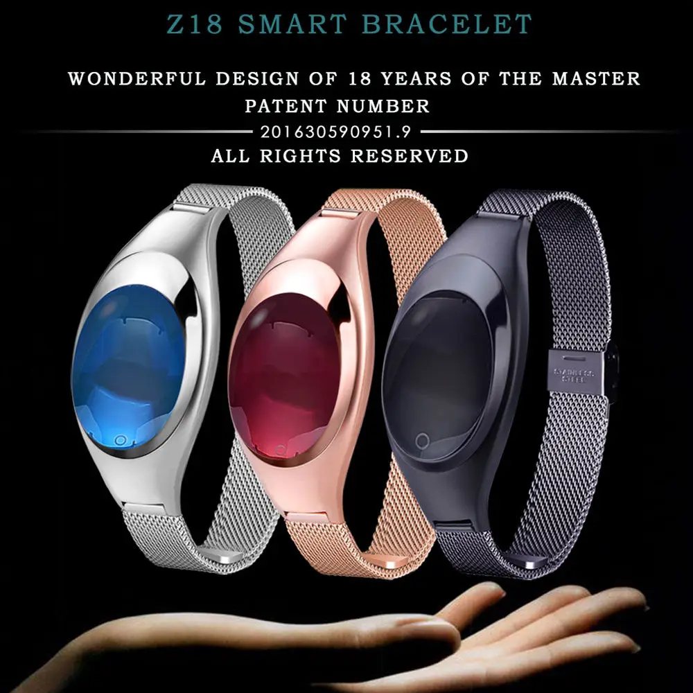 

Women Smartwatch Bracelet Fitness Tracker Pulsera Inteligente With Watches Blood Pressure Heart Rate Monitor Women Smartband