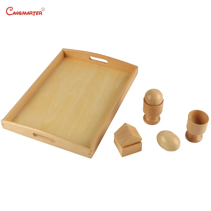 

Montessori Wooden Material for Children 3D Object Fitting Exercise Kids Boy Teaching Aids Toy Educational Math Game ToysLT040-3