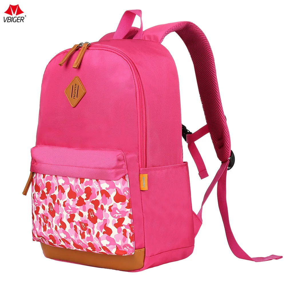 Vbiger Unisex School Backpack Student Shoulders Bag Multi functional