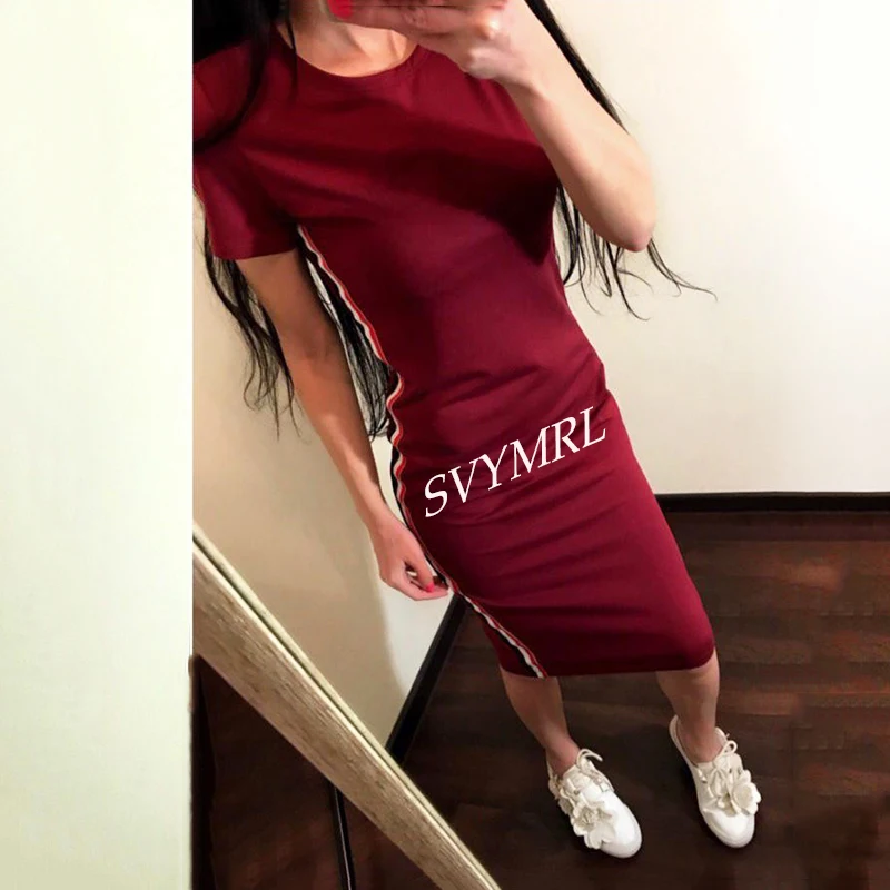 2018 Винтаж для женщин пикантные тонкие Клубное платье в обтяжку черный цвет