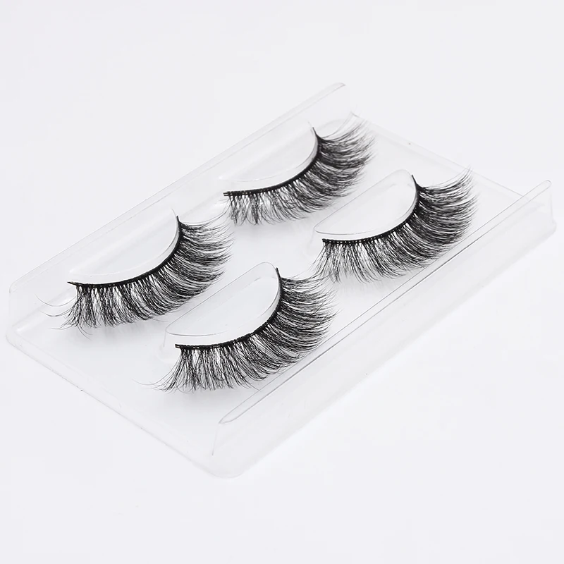 LEHUAMAO 2 Pairs 3D Mink Lashes Natural Long False Eyelashes Dramatic Volume Fake Lashes Makeup Eyelash Extension Silk Eyelashes LEHUAMAO 2 Pairs 3D Mink Lashes Natural Long False Eyelashes Dramatic Volume Fake Lashes Makeup Eyelash Extension Silk Eyelashes
