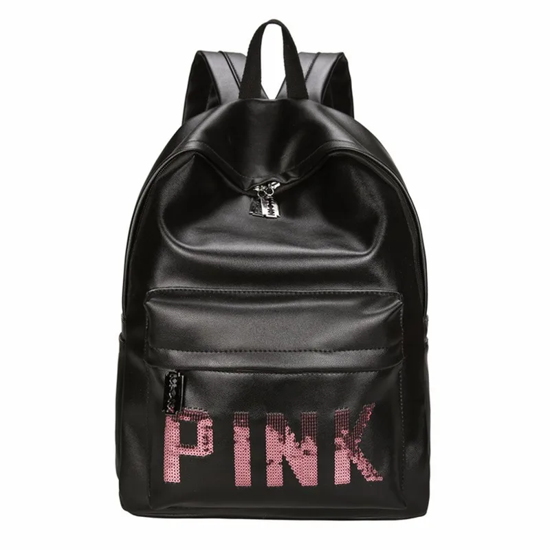 

Backpack Women pink Leisure Back Pack High Quality Ladies Knapsack Casual Travel Bags for School Teenage Girls Classic Bagpack
