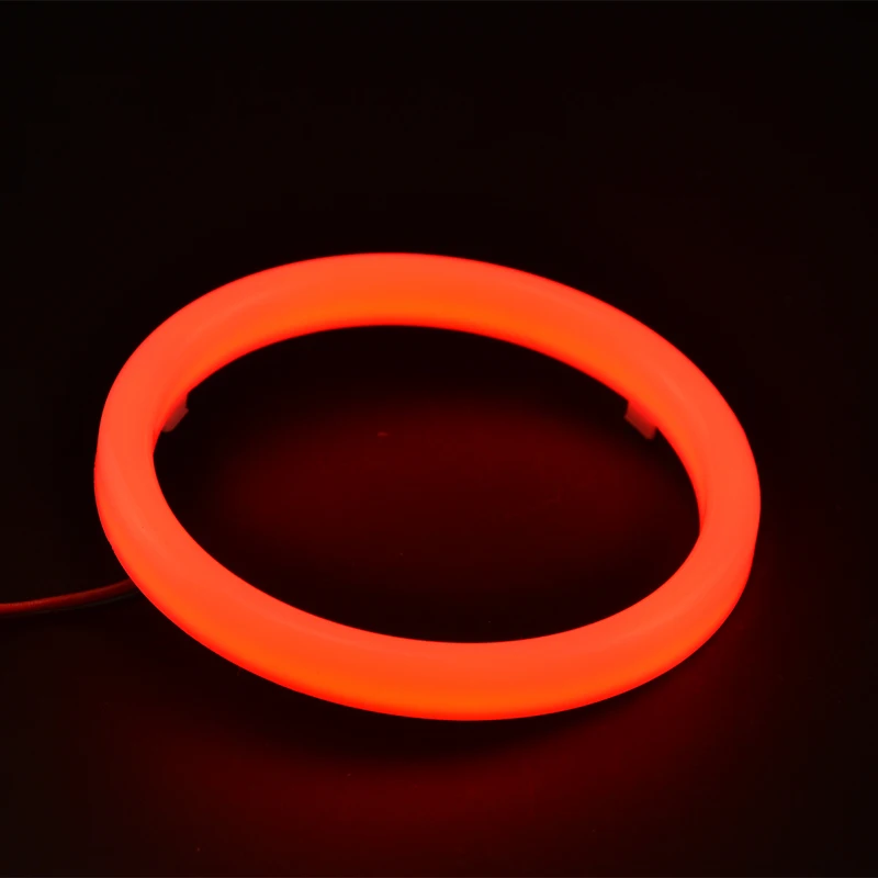 Aozoom автомобильные ангельские глазки Светодиодные Автомобильные Halo Ring