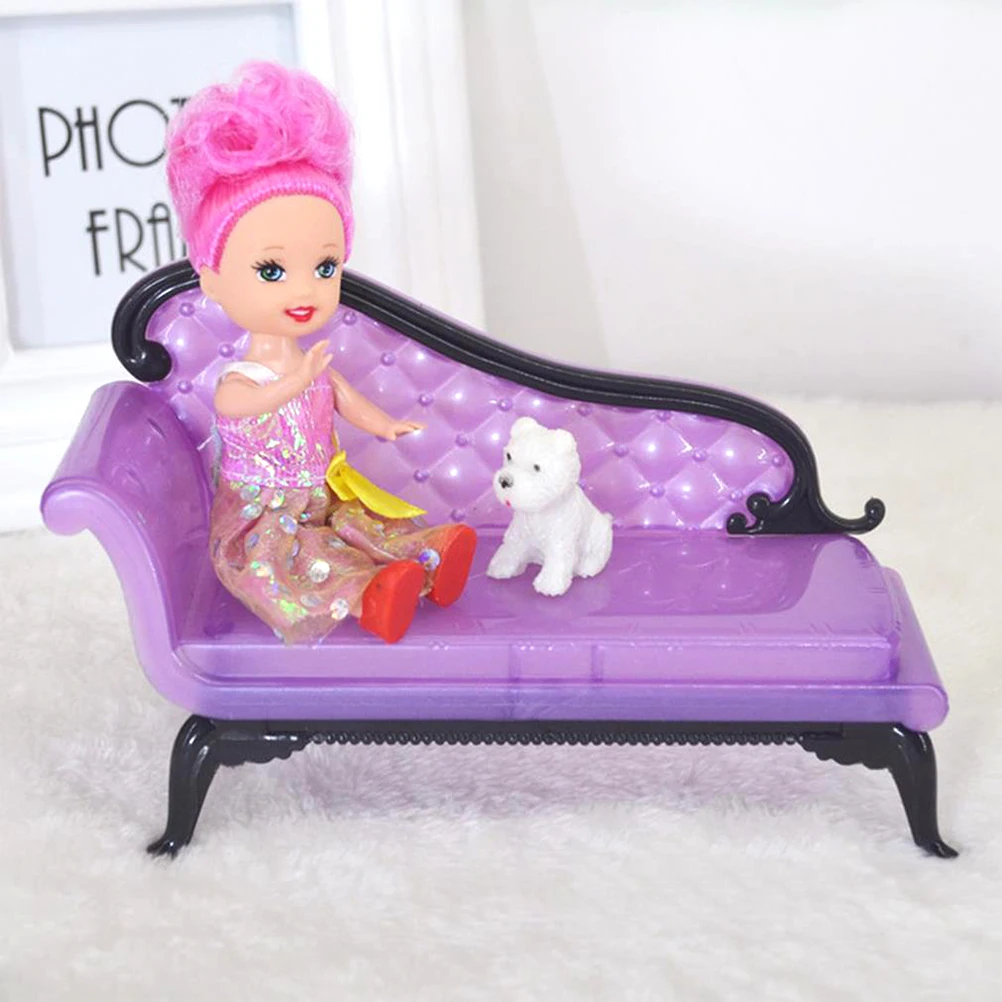 Новые мини куклы, кукольная мебель Милая принцесса Dreamhouse стул диван мебель для детских игрушек подарок для девочек горячая распродажа