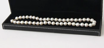 

ddh002541 Genuine 17.5" BAROQUE 9-10MM WHITE SOUTH SEA PEARL NECKLACE