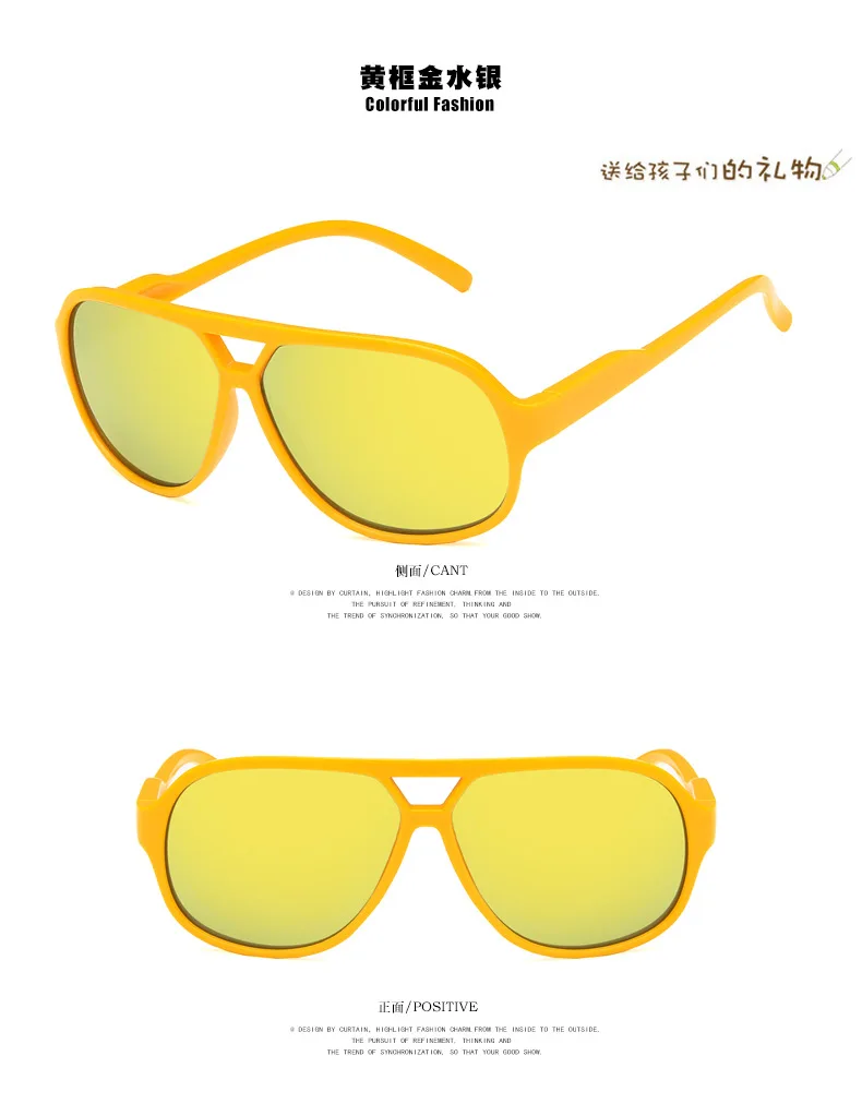 Новые квадратные крутые очки детские модные солнцезащитные очки Gafas de sol UV400