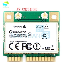 Беспроводной-AC двухдиапазонный для Qualcomm Atheros QCA9377 AW-CM251HMB Mini PCI-E Wifi карта 433 Мбит/с BT4.1 802.11ac