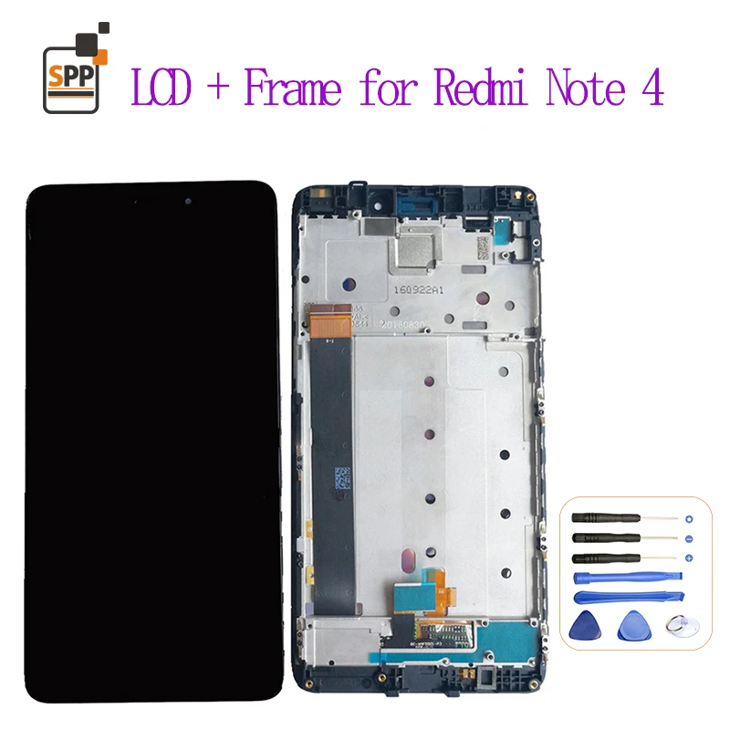 Xiaomi-Redmi-Note-4-LCD-Screen-Touch-Digitizer-Frame-Assembly