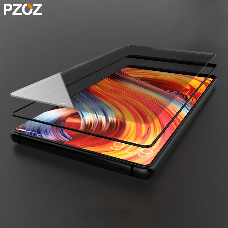 Закаленное стекло PZOZ xiaomi mi x 2 s, защитная пленка для экрана xiaomi mi x2 s, прозрачная пленка для экрана телефона mi x 2, стекло