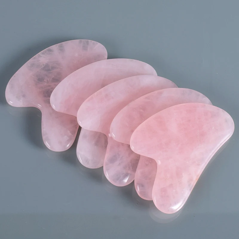 Natural Jade Stone Guasha Massage Tool Acupuncture SPA Therapy Gua Sha Massager Scraping Board Antistress Body