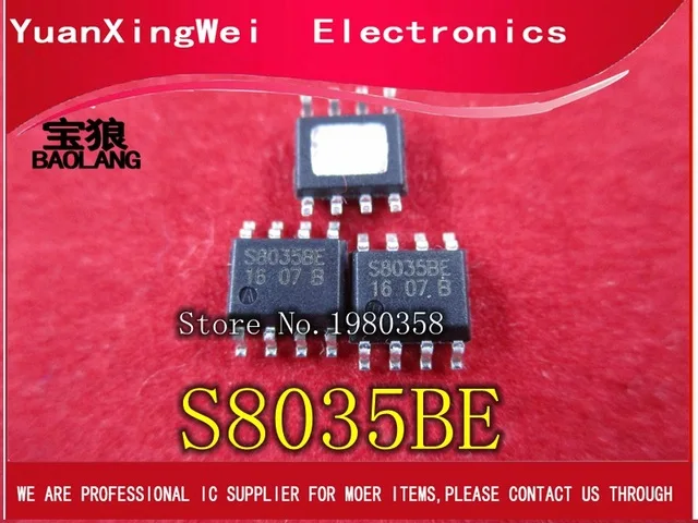 50 шт./лот STI8035BE STI8035 IC силы S8035BE S8035 SOIC8