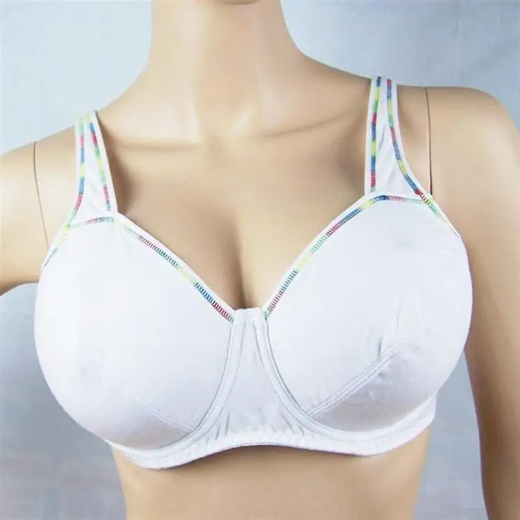 German original single large size underwear Full Cup Thin breast