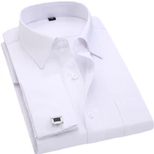 Men ‘s French Cufflinks Business Dress Shirts