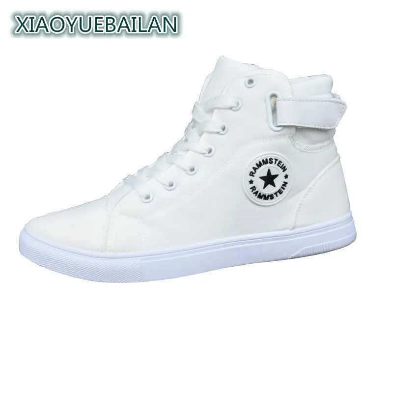 

The Fall Of Man Canvas Shoes Breathable White Casual Shoes Of Young Students
