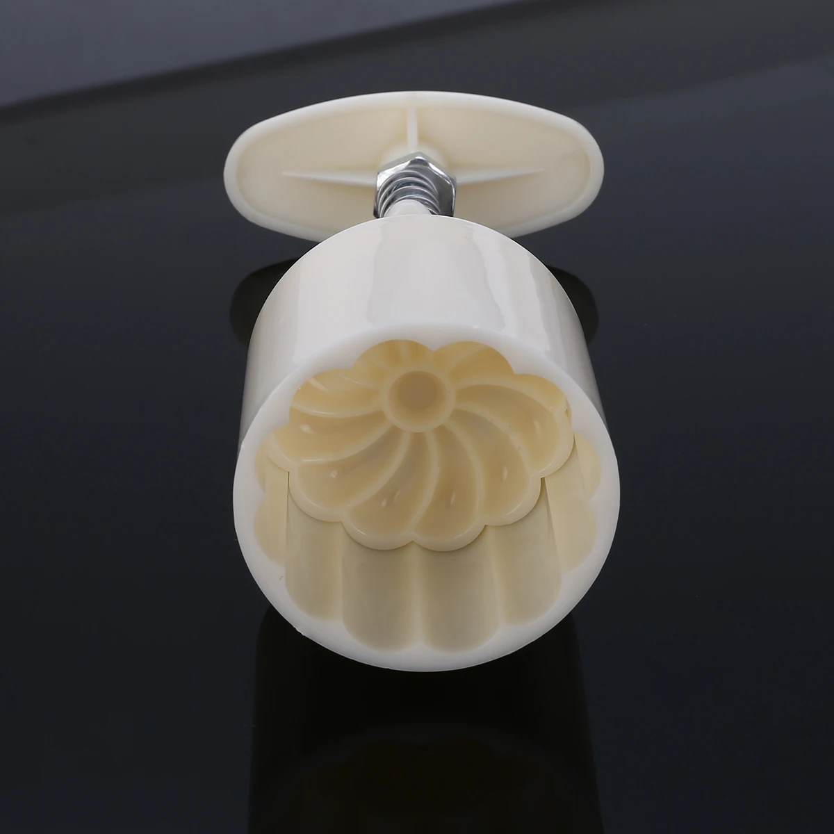 3D Mooncake плесень цветок розы помадка Формочки печенья конфеты плесень DIY Ручной пресс-формы инструменты для приготовления пищи 1 баррель 6 штампов