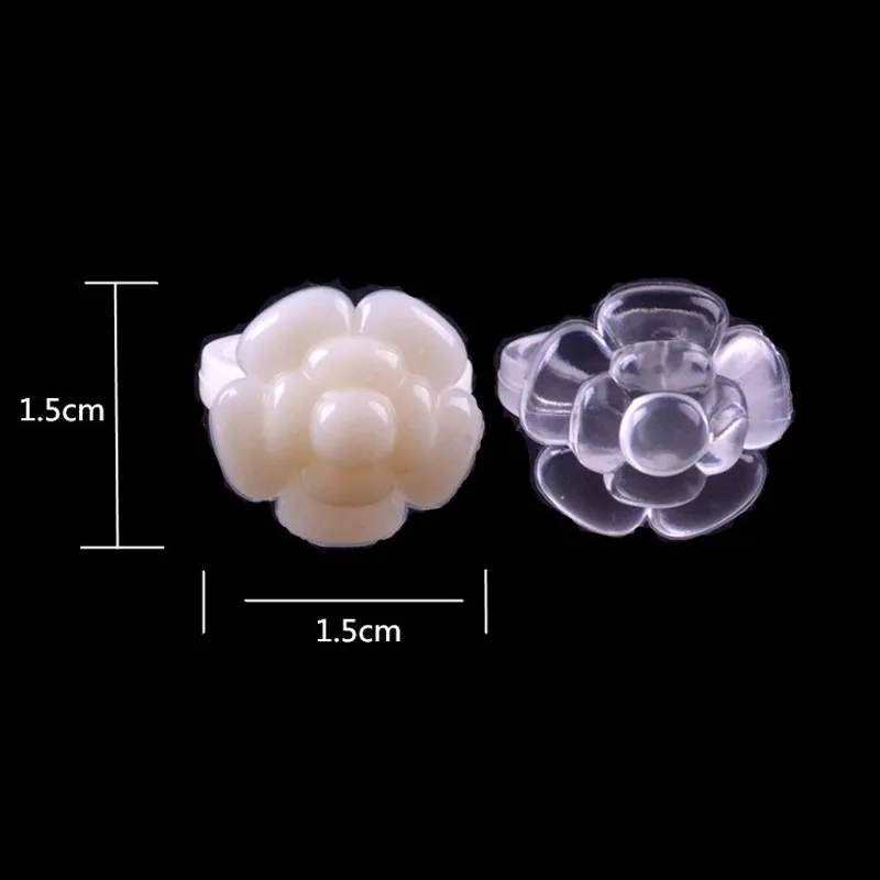 50 шт./пакет ногтей прозрачные палочки из натуральных материалов инструменты для ногтей накладное кольцо дизайн лак УФ гель роза цветок дисплей оборудование маникюр